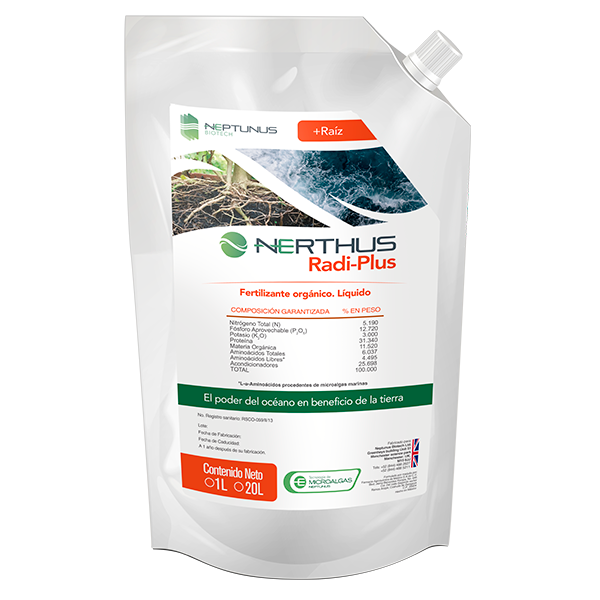 Botella de Fertilizante Nerthus Radi-Plus